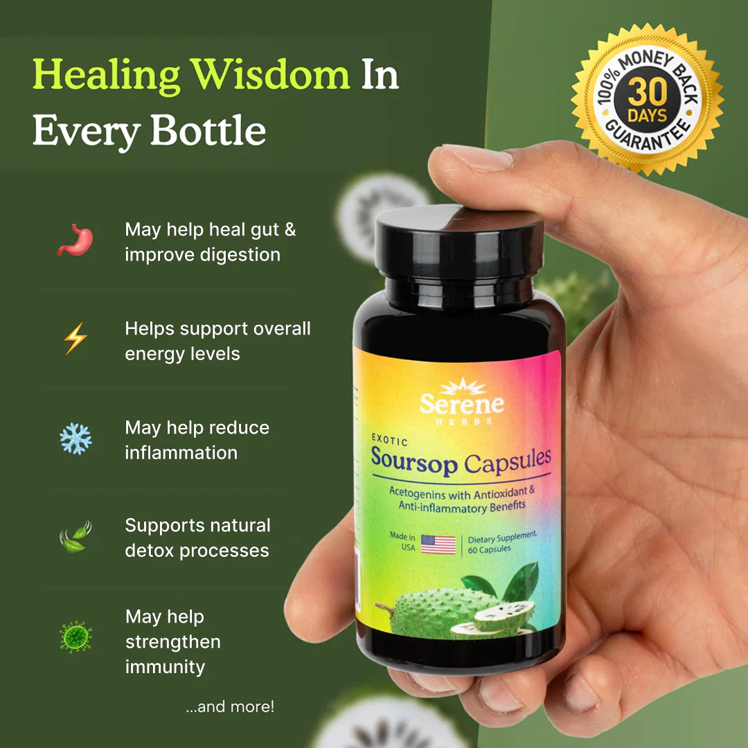 Soursop Capsules: Daily Holistic Blend - Image 2